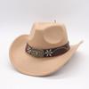 Retro Ethnic Style Contrasting Color Hat Belt, Hat Decorative Belt Hanging Gem Woven Decorative Top Hat Accessories Belt Di