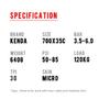 KENDA bicycle tires 700C 700*25C 28C 32C 35C 38C 40C road bike tire 700 pneu bicicleta tyres ultralight 500g low resistance