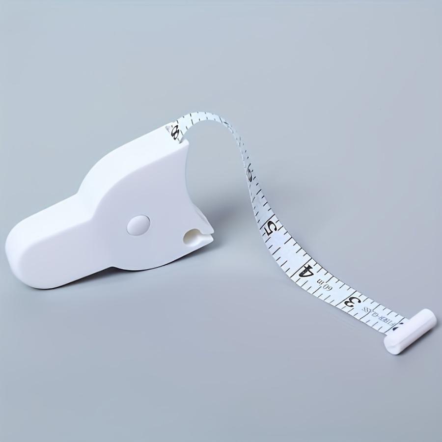 Compact Plastic Fitness Measuring Tape - User-Friendly Tool for Gauging Body Measurements, Ideal for Arms, Legs, Waist, And Chest