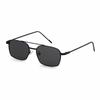 Men's metal sunglasses fashion double beam oval frame sunglasses outdoor driving UV protection new glasses