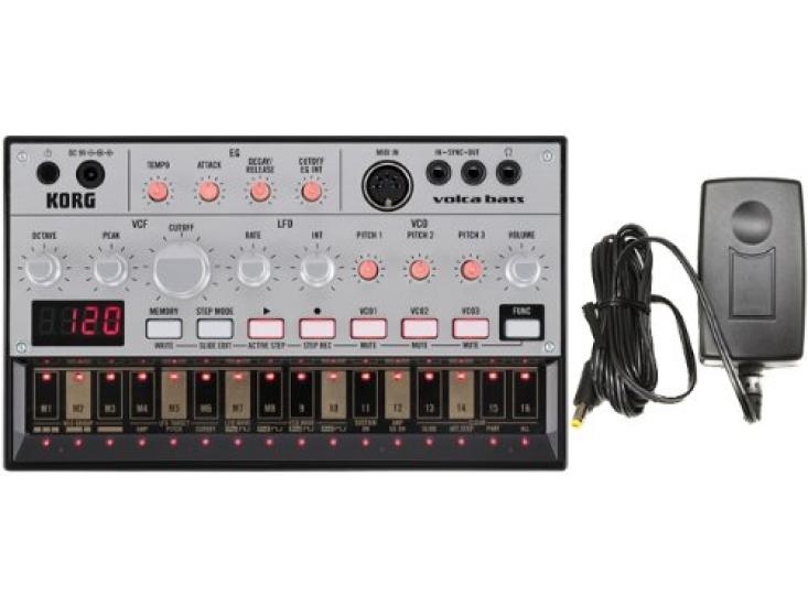 KORG Analogue Bass Machine Volca Bass KORG AC Adapter KA350 Set +