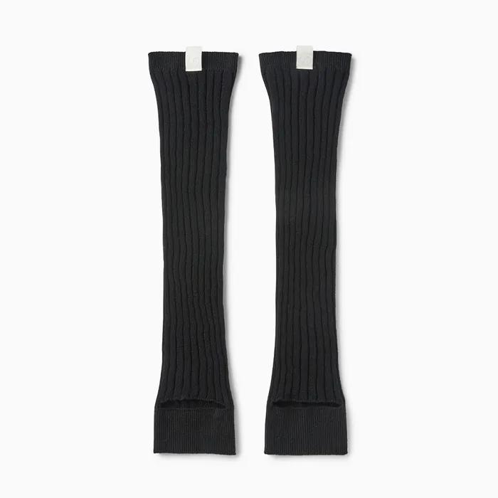 SHEER LEG WARMER BLACK