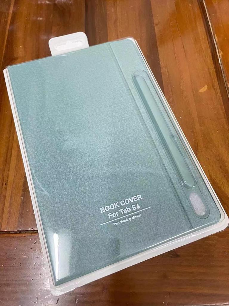 Kožené flipové pouzdro Samsung Galaxy Tab S6, T860/T865, 10,5" magnetický kryt.