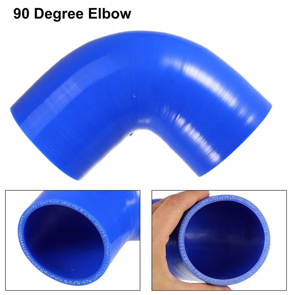 X AUTOHAUX Silicone Hose, 2.8 Inches (70 Mm) Inner Diameter 90 Degree Elbow Engine