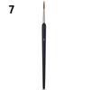 Outline Hand-Painted Watercolor Brush: Wolf Hair, Fine Line & Thick Round Handle for Chinese Painting & Nail Art.