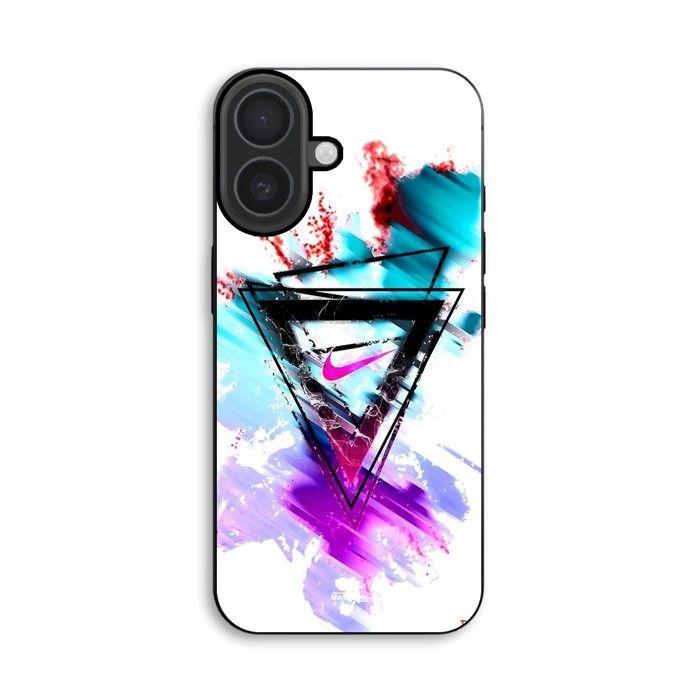 Hülle Für iPhone 18 Nike Logo stylisch Maniacase schwarz
