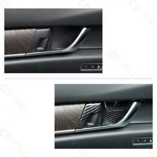 Inner Door Bowl Sticker Cover Trim For Honda Accord 10th 2018- Carbon Fiber