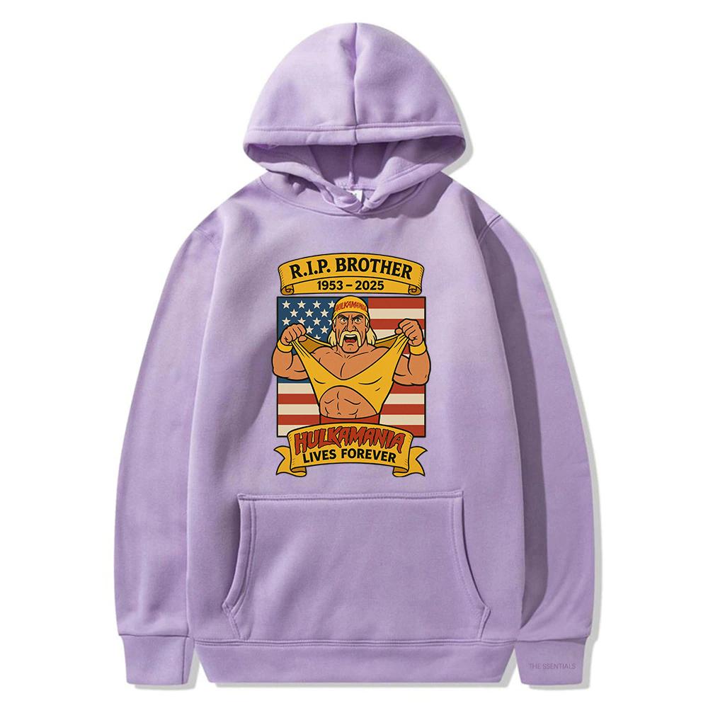 

RIP Hulk Hogan Hoodie 2025 Classic Men/women Hoodies Harajuku Winter Clothes for Lover Days Gifts Pullover Sweatshirt Vintage 3XL