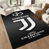 Juventus Floor Mat Suitable For Balcony Study Room Playrooms Living Rooms Antislip Rug Decorate Offices Wedding Party Gift
