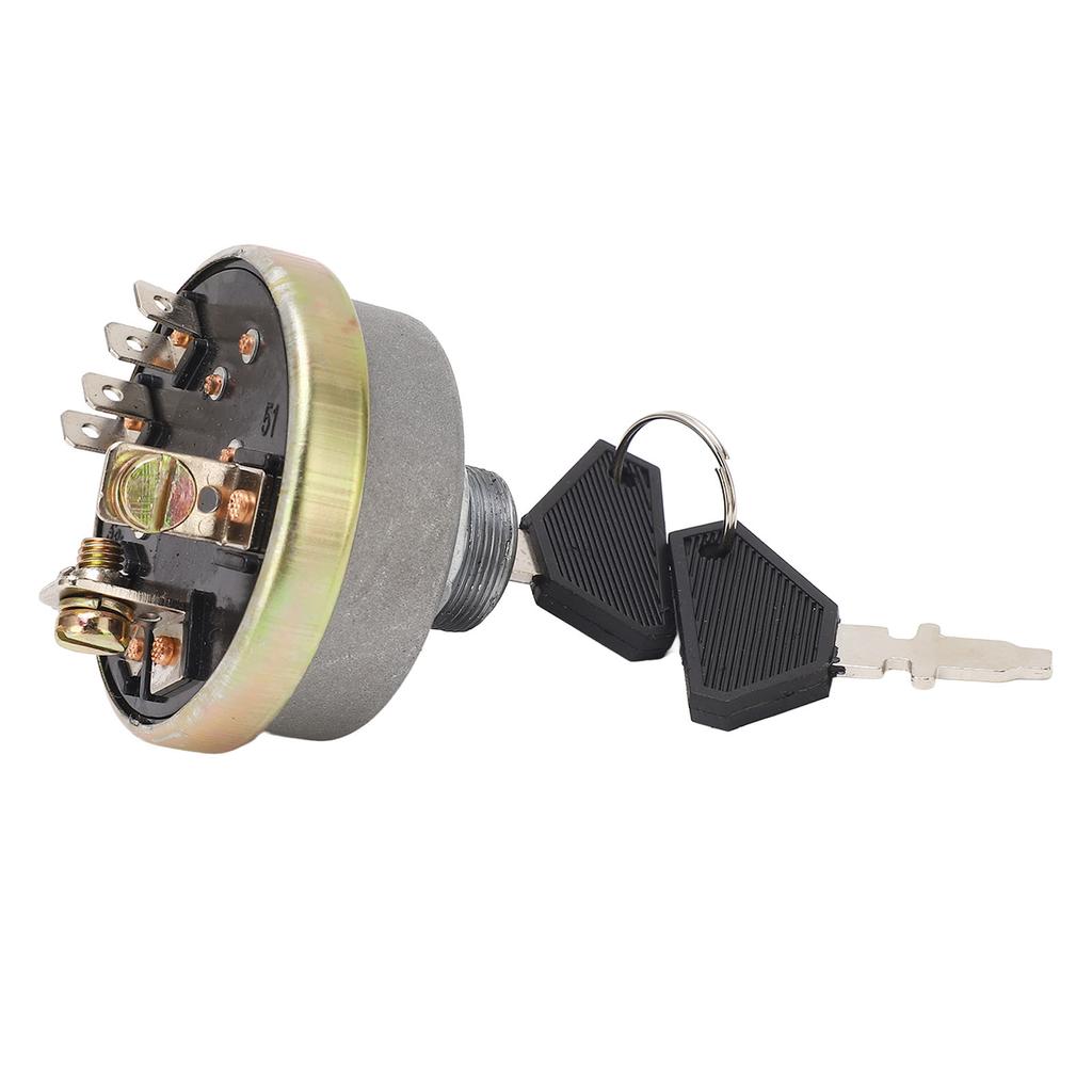 Tractor Ignition Switch 5118433 Ignition Light Key Starter Switch for Long Tractors 310 310C 350 360 360C 445 445SD