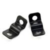 2PCS Motorcycle Lamp Brackets Turn Signal Light Lamp Mount Brackets Iron Motorbike Fork Indicator Mount Lamps Holder