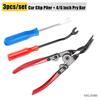 Auto Clip Pliers Car Fastener Trim Rivet Removal Pry Tool Repair Kit For Auto Door Panel,Upholstery,Dashboard,Plastic Fastener