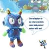 Peluche Obyn Greenfoot Peluche Gwendolin Peluche Bloons TD 6 Animale di Peluche Scimmia Frecciatrice Cuscino per Dormire Bambola da Collezione Regalo per Bambini