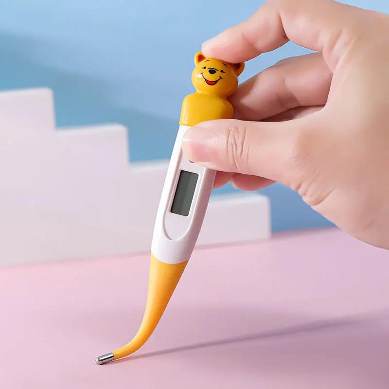 Karikatür Taşınabilir Elektronik Termometre Yumuşak Kafa Güvenli Ürünler Veteriner Aksesuarları Evcil Hayvan Tıbbi Ekipmanları Alet Malzemeleri