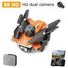 NEW P11 Max RC Drones 8K Professional HD Dual Camera Wifi Four-way Intelligent Obstacle Avoidance Foldable Quadcopter Toys Gifts