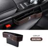 Car Seat Crevice Storage Box Seat Gap Slit Pocket Catcher Organizer For Volkswagen Golf GTI MK1 MK2 MK3 MK4 MK5 MK6 MK7 MK8