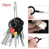 18pcs Terminal Removal Repair Tool Electrical Connector Automotive Pin Extractor High-selling Manual Tool Accessories
