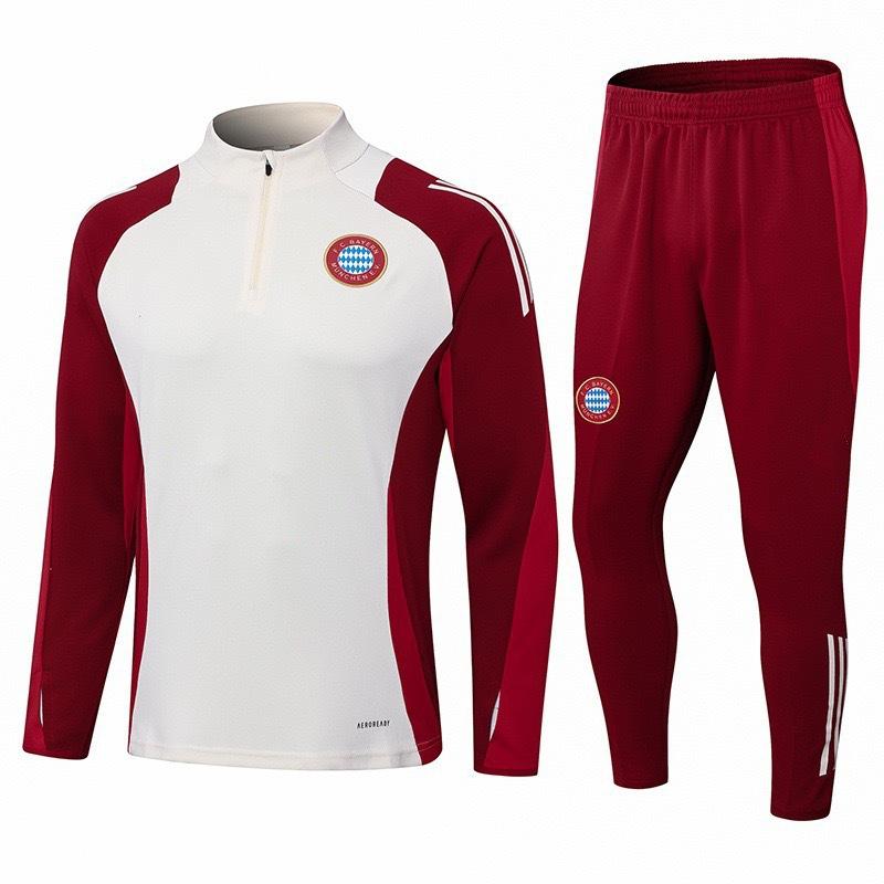 Autumn And Winter Real Madrid Barcelona Arsenal Training Suit Long Sleeve Half Zipper Football Suit Sportswear Adult Suit