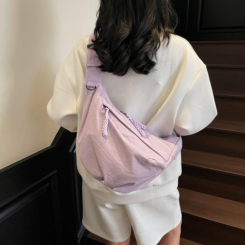 Casual bag women's new fashion shoulder bag large capacity student class commute crossbody dumpling bag
