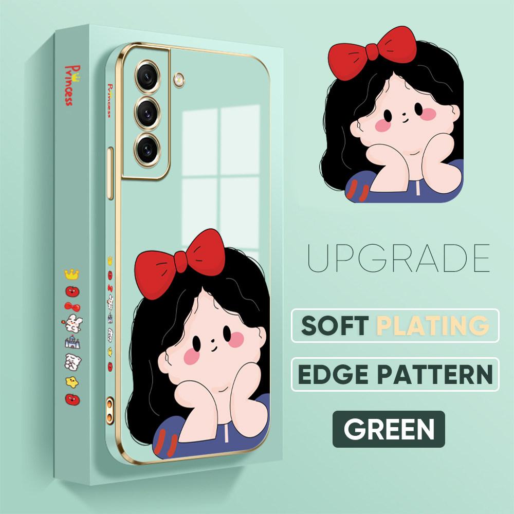 Colorful Printing Patterns Square Edge Pattern Casing Plated Phone Shell Luxury Plating Soft Phone Case for iPhone Motorola Moto OnePlus Samsung