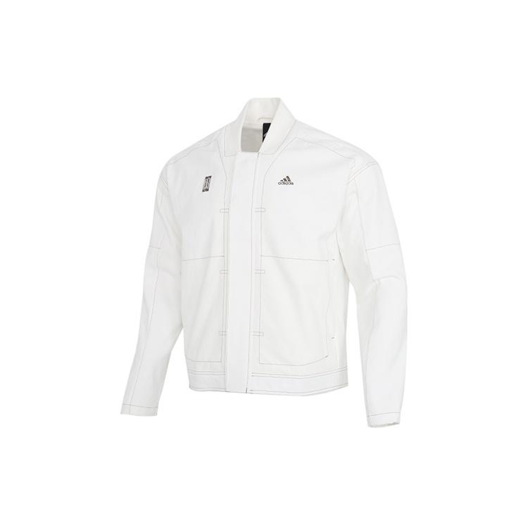 adidas Wj Jkt Denim Series Casual Sports Woven Jacket White Men s GP0906 XXL