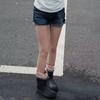 Stilvolle Damen-Wadenhohe Wasserdichte Regenstiefel, Rutschfest und Perfekt für Outdoor-Bekleidung