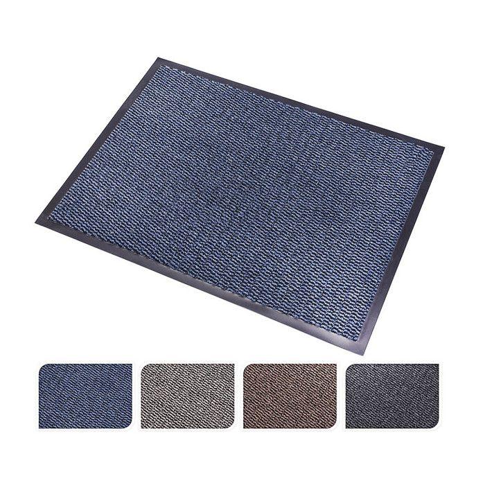Paillasson - 40 x 60 cm - Caoutchouc - Rectangulaire - Plusieurs couleurs disponibles