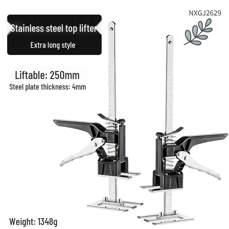 Multifunctional Door & Window Installation Lifter - Anti-Theft, Tile Leveling, Cabinet & Home Tool