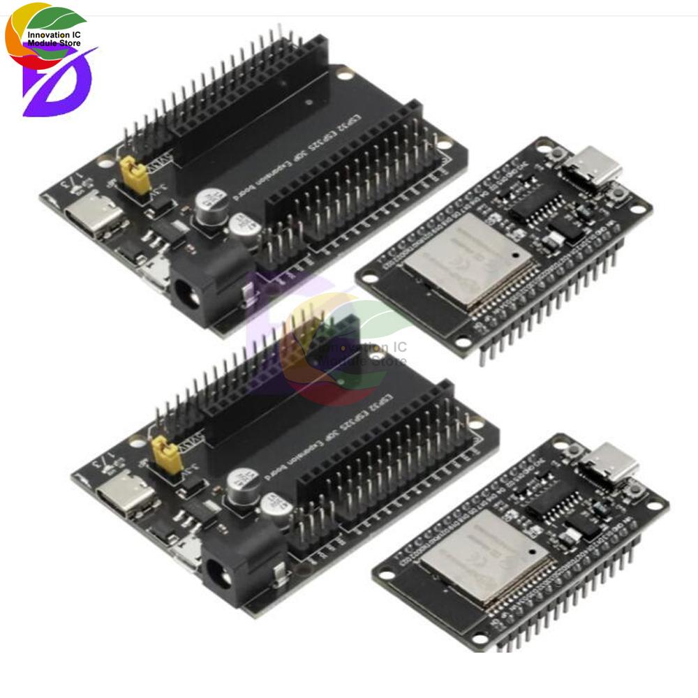 ESP32 Development Board CH340C WiFi+Bluetooth Ultra-Low Power Dual Core ESP32-DevKitC-32 ESP-32 Expansion Board