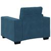 Armchair Blue 100x78x80 cm Velvet