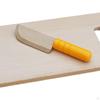 2x Holz Kinder Messer und Schneidebrett Set, Küchenwerkzeuge Rollenspiel Montessori Spielzeug für Gemüse