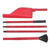 5pcs Plastic Handle Retractable Drain Gutter Scoop Portable Easy To Use Gutter Cleaning Tool Sturdy Multifunctional