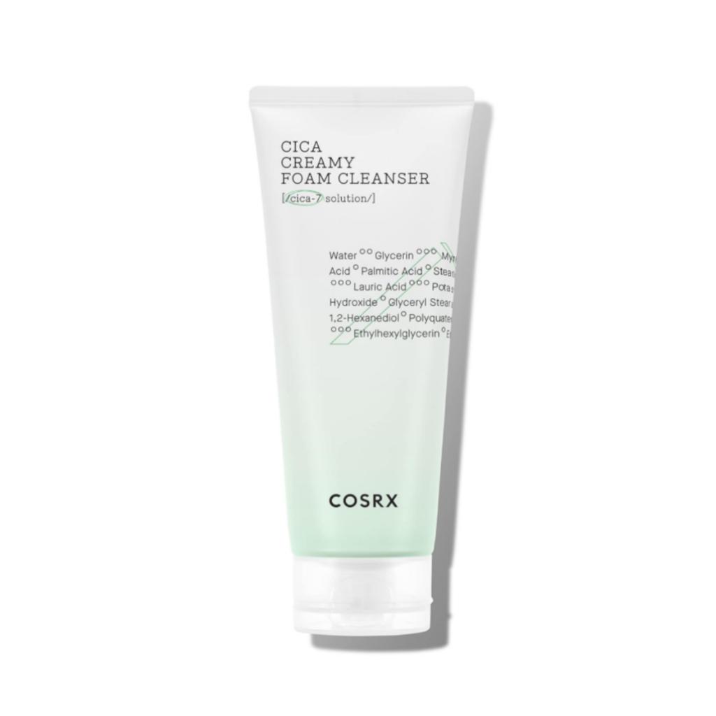 [COSRX] Pure Fit Cica Creamy Foam Cleanser, 5.07 fl oz / 150ml / Korean Skin Care, Animal Testing Free