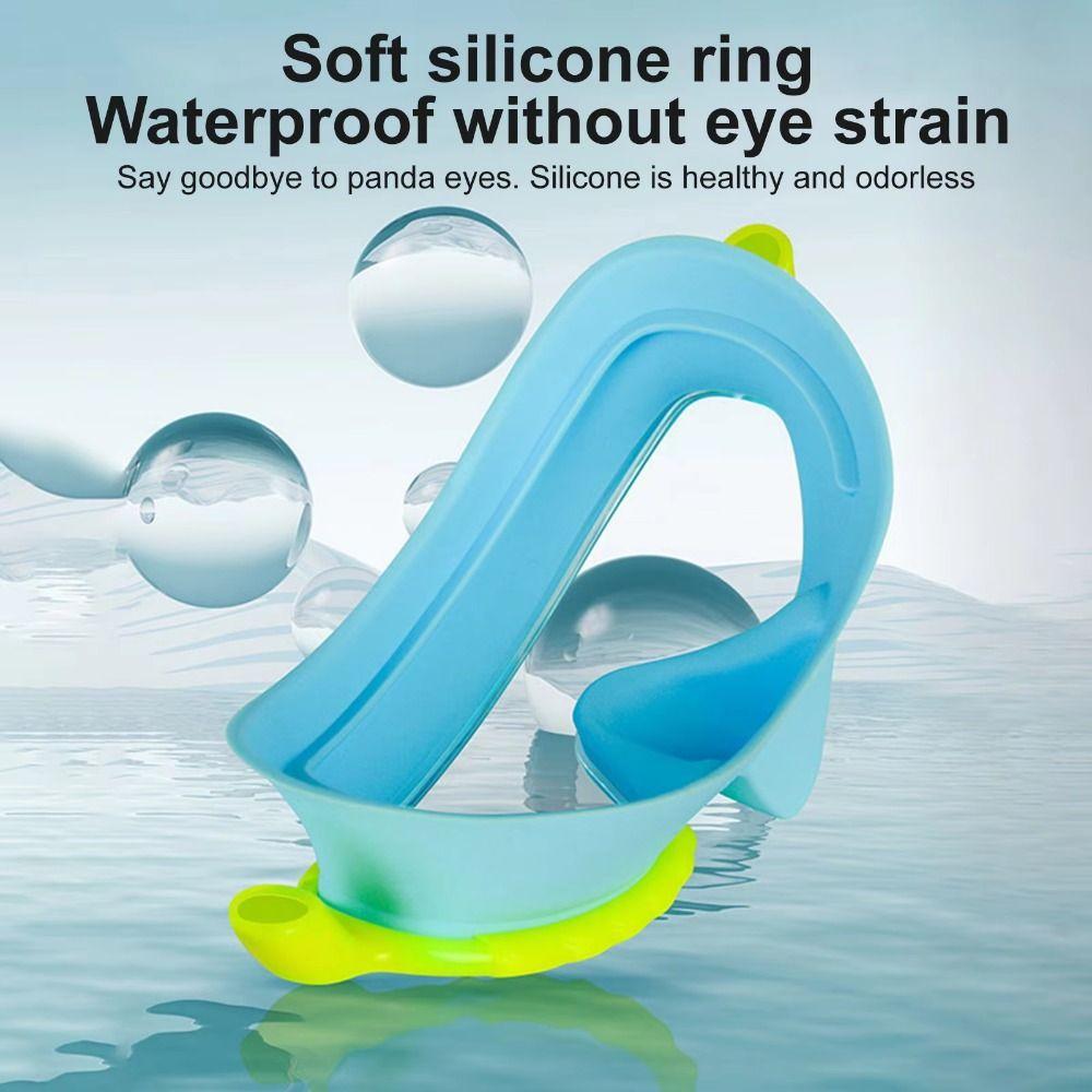 Large Frame Kids Swimming Goggles Waterproof Kids Water Racing Glasses  Water Sports