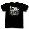 Back To the Future Cars Adult T-Shirt