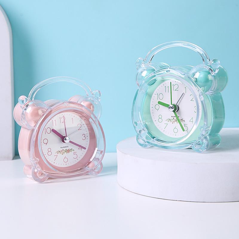 Handmade Children's DIY Alarm Clock for Girls - Small Electronic Wake-up Clock