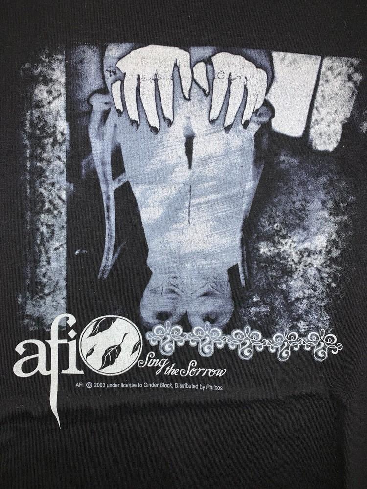 

Vintage 2003 AFI Emo Band Gift For Fans S-5XL Black Unisex T-shirt BT1178 Unisex T-Shirt L
