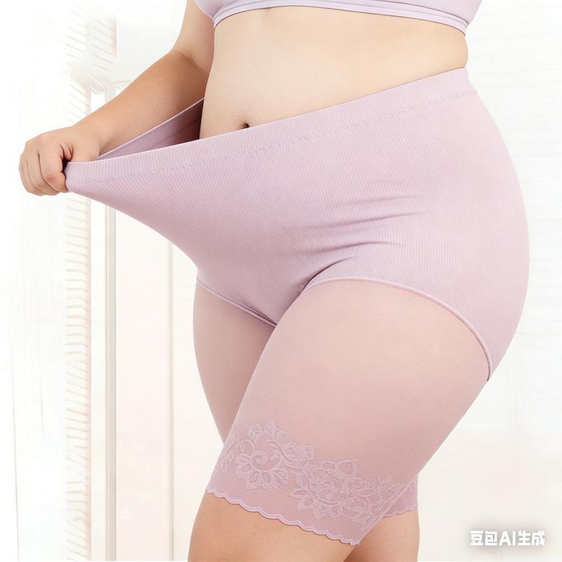 Plus Size Safety Short Pants Summer Women Seamless Underskirt Shorts Anti Rub Thigh Boyshorts Sexy Lace Women Boxers Boyshorts