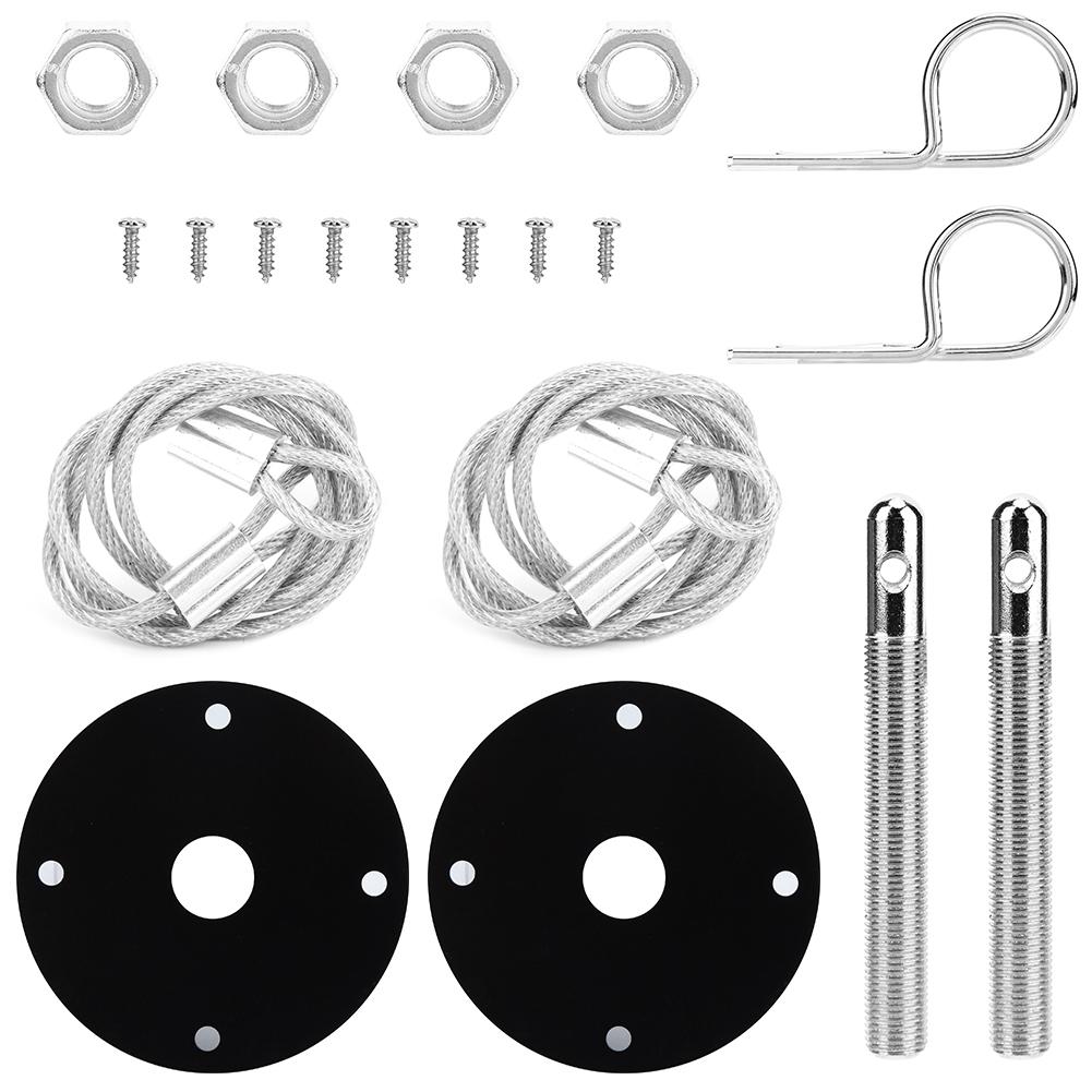 Universal Racing Sport Hair Pin Style Hood Pin Locking Kit