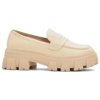 Shoes Parma Moccasins Loafers Beige 39