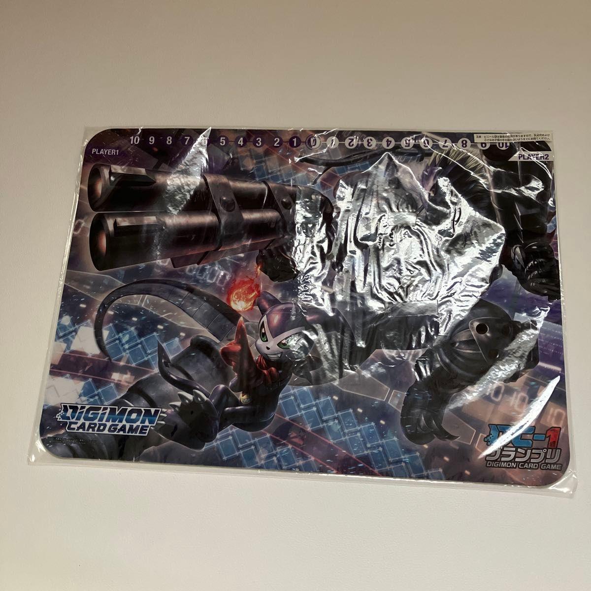 Used Digimon Digimon Card Supply DC-1 Grand Prix Beelzebumon Playmat Prema Desk Mat Rubber Mat Mat