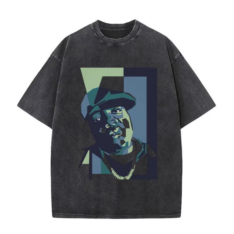 The Notorious Big Je To Všechno Byl Sen Grafické Vintage Vybledlé Tričko Hip Hop Rapper Biggie Smalls Trička Unisex Nadměrné Tričko