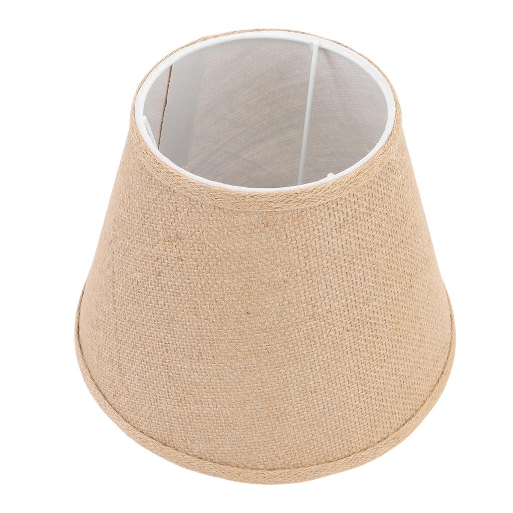 Table Lamp Fabric Lampshade Handcrafted Decorative E27 Lampshade for Home Hotel Bedroom Living Room
