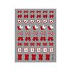 5D Embossed Red Bow Nail Stickers for Festive DIY Nail Art