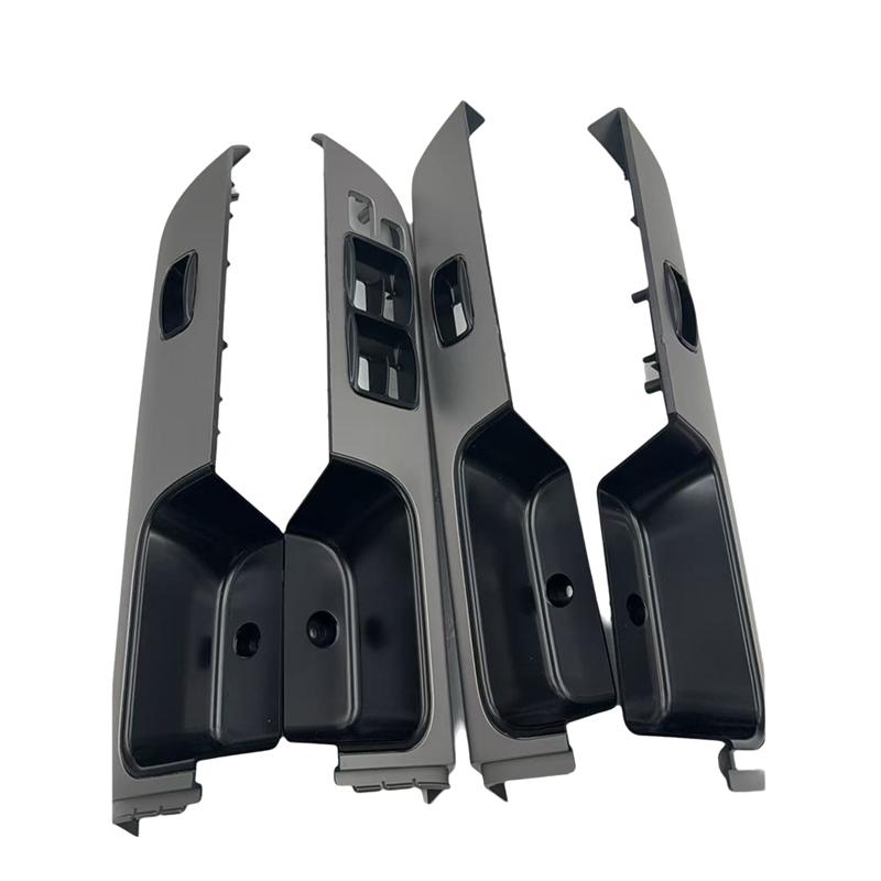 

Upper Panel Trim Set(4 Pieces) Car Door Armrest 74232-0K620 For Nissan Y61 2005-2026 Window Glass Lift Switch Cover