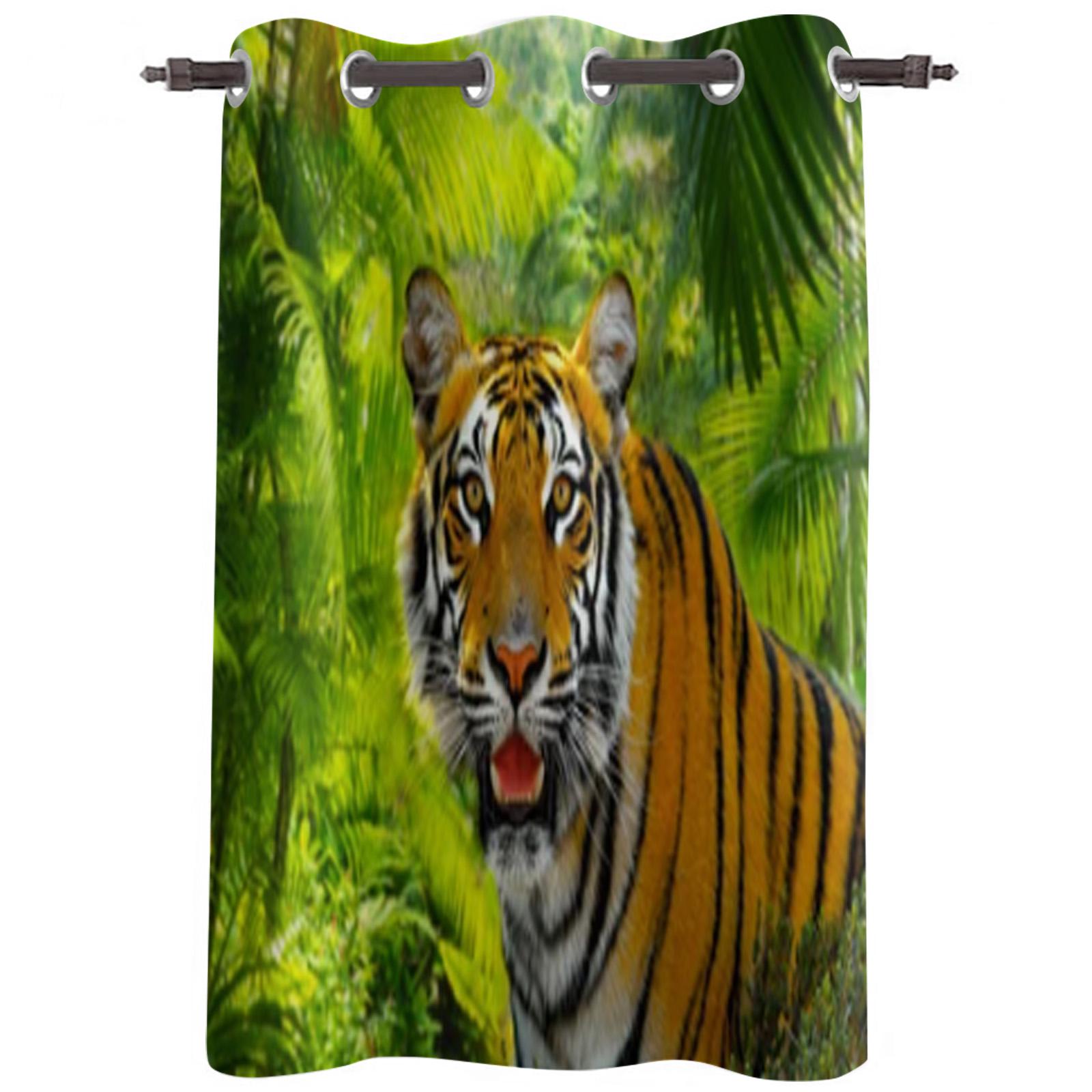 

Лапы синие деревянные оконные шторы для гостиной, спальни, оконные занавески, бытовые кухонные шторы 135W x 60H(cm) x1