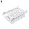 Puntos Multifunctional 1/4/8 Compartment Drawer Storage Box Organizer for Refrigerator