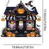 DIY Halloween Slikhus Maleri Sæt Uregelmæssig Krystal Strass Kunst Håndværk Boligindretning