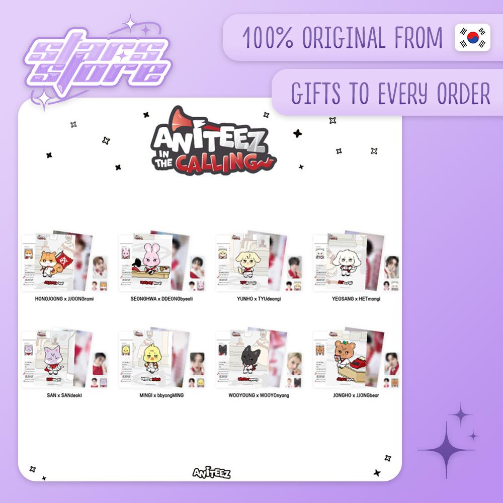 

Мерч ATEEZ - [ANITEEZ IN THE CALLING] MD НАБОР ДЛЯ ПРОФИЛЯ CALLING bbyongMING