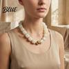 Beautiful Beaded Choker Chunky Colorful Resin Beads Necklace Boho Everyday